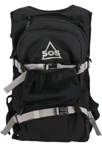 Спортивный рюкзак SOS "Lenzerheide" с удобной подкладкой, черный