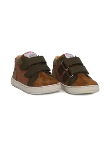 Легкие кеды из перфорированной кожи "мусс" Pom D'Api, коричневый