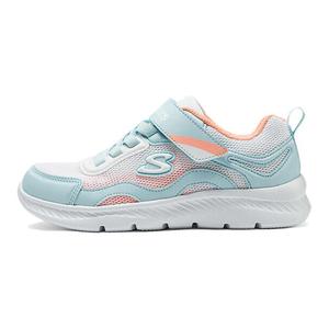 Skechers Kids Дышащие низкие детские повседневные кроссовки light blue white kids'