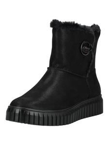 Ботильоны в черном сочетании S.OLIVER RED LABEL