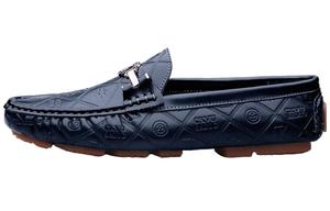 Гоммино Лоферы Мужские Черный/Белый/Синий CKVUSAMG