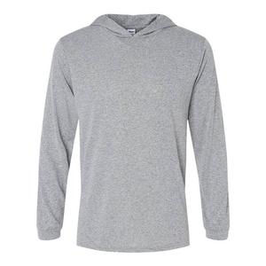 Футболка с длинным рукавом и капюшоном Paragon Bahama Performance, цвет Heather Grey