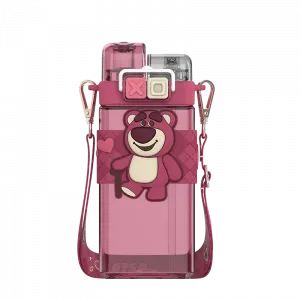 Пластиковые стаканы для воды Disney, Strawberry Bear 520Ml