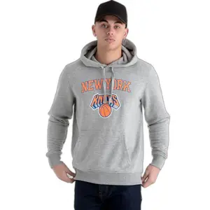 Худи New Era NBA Regular New York Knicks, серый