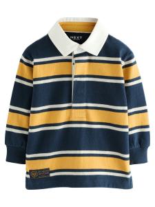 Рубашка Next, темно-синий/желтый