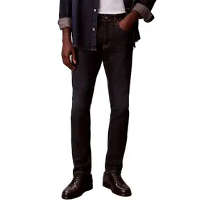 Джинсы Calvin Klein LV04RD718G, зауженные Calvin klein jeans, синий