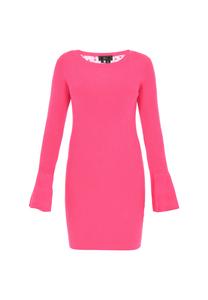 Faina Вязаное платье в цвете фуксия