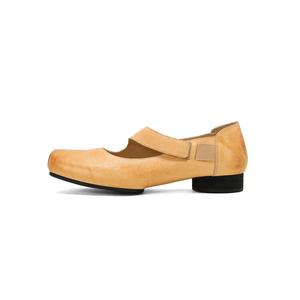 Туфли Мэри Джейн на массивном каблуке Women's Su Yanjiao, Apricot