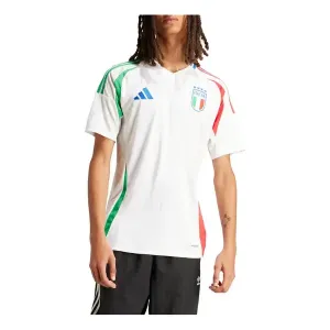 Футболка Италия 24 выездная футбольная майка азия размеры Adidas, белый