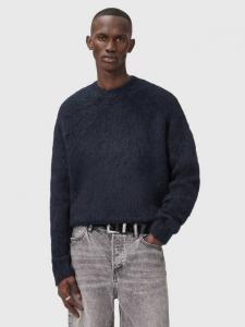 Вязаный джемпер Coby из смеси шерсти и мохера AllSaints, Blue Ink