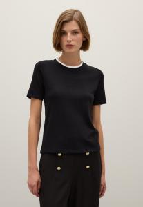 Футболка PIOMBO REGULAR FIT, Black/White/Black