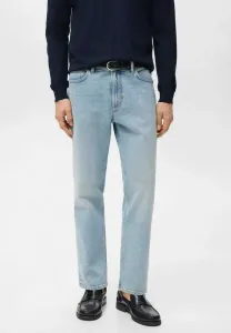 Джинсы прямого кроя Mango, Light Blue