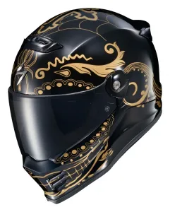 Шлем Covert FX El Malo Scorpion EXO, черный/золотой