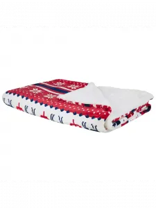 Пуховое одеяло Beliani Kuschel REKA, цвет rot/weiß/blau