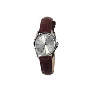 CASIO Часы Retrofit Series Quartz Movement Genuine Leather Strap Watch Unisex Silver Dial