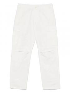 MM6 Maison Margiela брюки карго из хлопка, белый