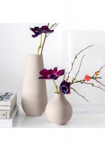 Ваза Carré высокая Manufacture Collier бежевая Villeroy & Boch