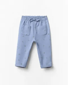 Цветочные штаны Sfera, синий