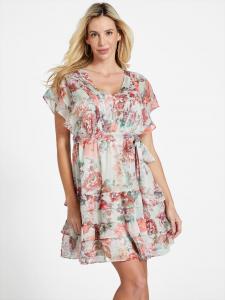 Мини-платье Eco Elli Guess Factory, цвет sunset bloom print