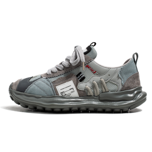 Низкие повседневные туфли мужские Dao Tu Sen, Gray (8068-Special Agent)