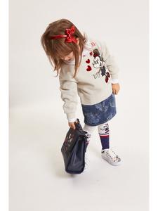 Толстовка Monnalisa MINNIE DISNEY , Betulla/White