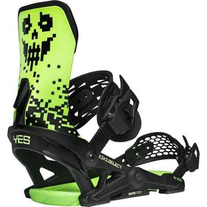 Крепления для сноуборда Yes Select Eiki Yes, Eiki Green Glow