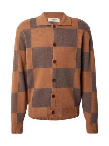 Вязаный кардиган POMPEII, Chocolate/Cognac