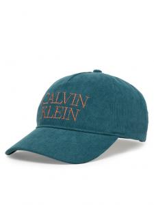 Кепка Corduroy Graphic 5 Panel Cap LV04D5064G Calvin Klein, синий