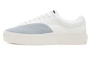 Футболка Unisex Fault Low Top Скейтборд Кроссовки Белый Серый EQLZ EQUALIZER, Дьявол Белый/Фантом Серый