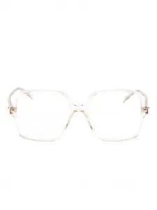 Очки в квадратной оправе Gucci, бежевый