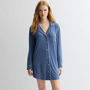 Женская ночная рубашка с V-образным вырезом Sonoma Goods For Life, Vintage Indigo