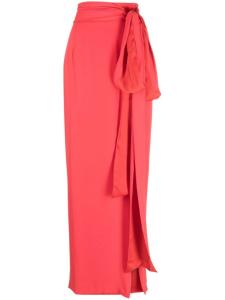 Bernadette юбка макси Bruce с завязками, красный
