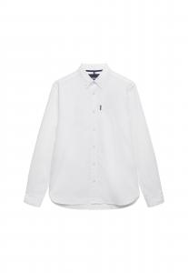 Superdry & Co Рубашка на пуговицах Comfort fit в белом цвете