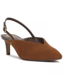 Женские туфли-лодочки Kylien с острым носом и ремешком на пятке Vince Camuto, коричневый