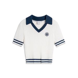 Рубашка поло Disney женская молочно-белая Lining