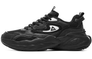 PEAK Тайчи пышные кроссовки с амортизацией отскок увеличение высоты противоскользящие низкие кежуал мужские черный серебристый черный серебристый, цвет Black Silver