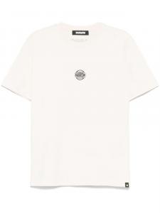 Футболка с рельефным логотипом BARROW, нейтральный