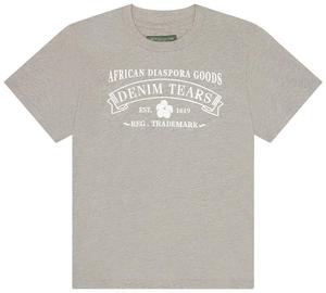 Футболка Denim Tears ADG, серый