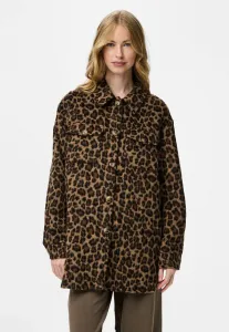 Короткое пальто-рубашка pcsaga Pieces, Black