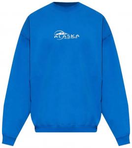 Свитшот Vetements Alaska Tourist, синий