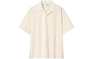Мужская рубашка UNIQLO, Светло-бежевый