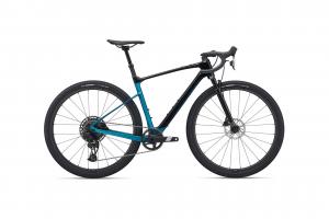 Гравийный велосипед Giant Revolt x advanced pro 2 - 28 дюймов - diamant, blau | black/sea sparkle