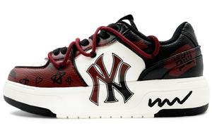 MLB Кроссовки для скейтбординга Chunky Liner, устойчивые к истиранию, низкие, унисекс, черные, красные