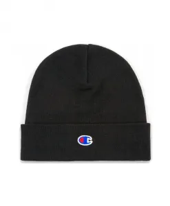 Печатная полиэстеровая кепка, черная Champion, черный