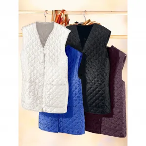 Стеганый жилет Classic Basics, джинсовый