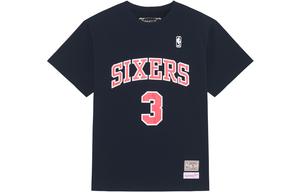 Mitchell & Ness Футболка унисекс черная Mitchell Ness