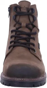 Мужские ботинки Rieker F3612 на шнуровке, коричневый