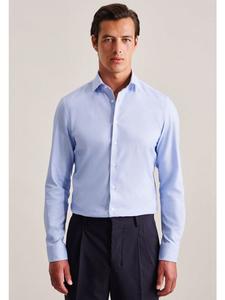 Рубашка Seidensticker Performance-Hemd Slim, цвет Mittelblau