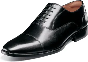 Мужские оксфорды Florsheim Sorano Lux с закрытым носком Cap Toe, черный