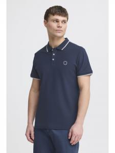 Рубашка-поло SDHANGI синего цвета !SOLID